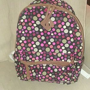 Polka-dot back pack